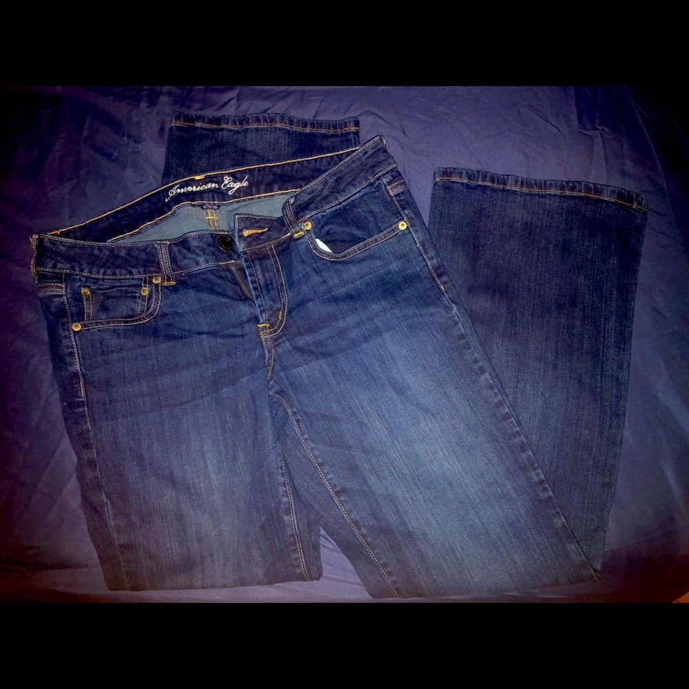 American Eagle Sz 12 Favorite Boyfriend Jeans